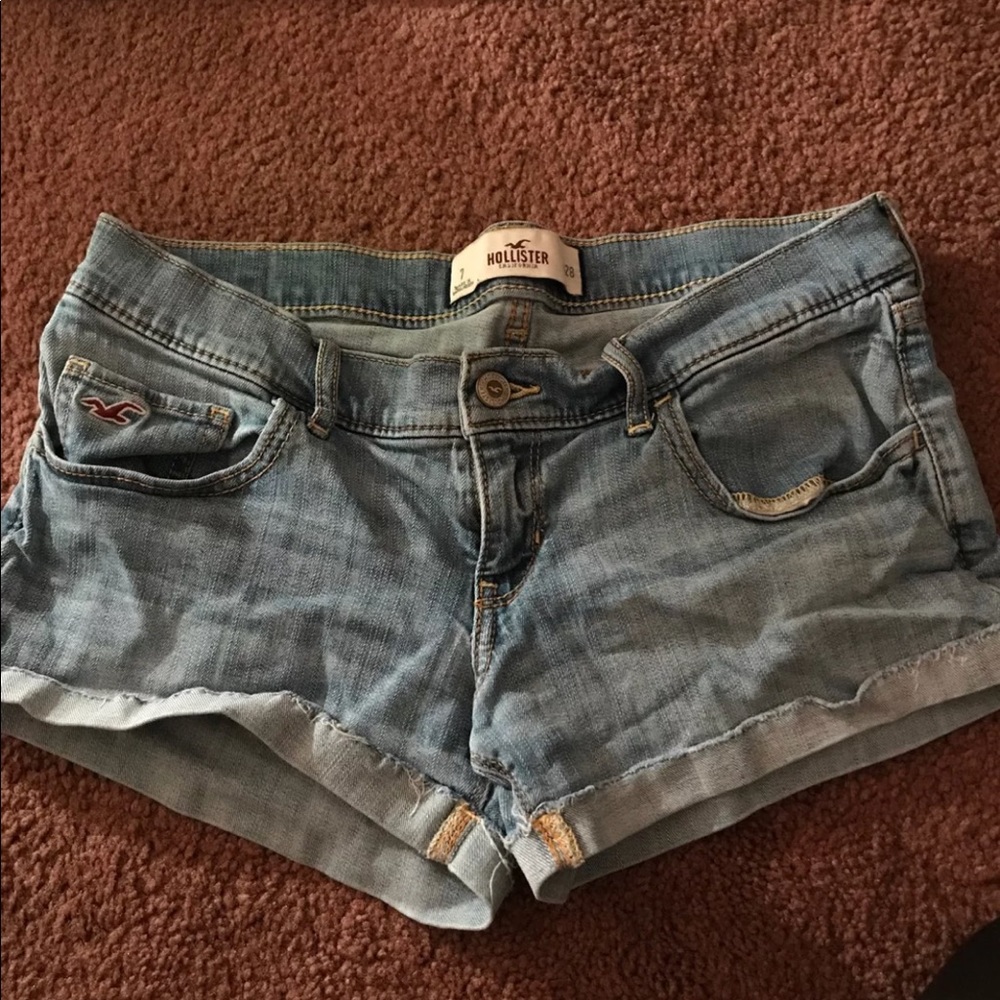 Hollister jean shorts